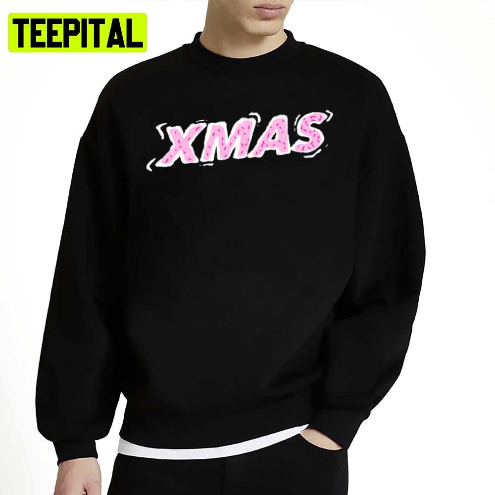 Christmas Cake Pink Xmas Unisex Sweatshirt Christmas Cake Pink Xmas Unisex Sweatshirt