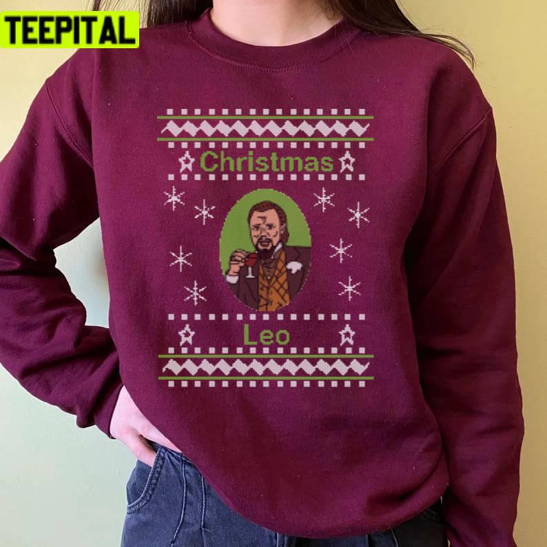 Christmas Leo Christmas Pattern Unisex Sweatshirt Christmas Leo Christmas Pattern Unisex Sweatshirt