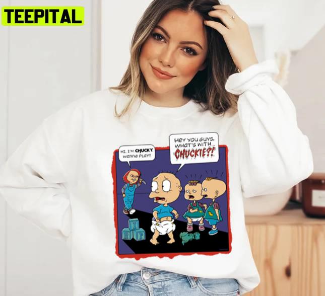 Chuckie Chucky Rugrats Unisex Sweatshirt Chuckie Chucky Rugrats Unisex Sweatshirt