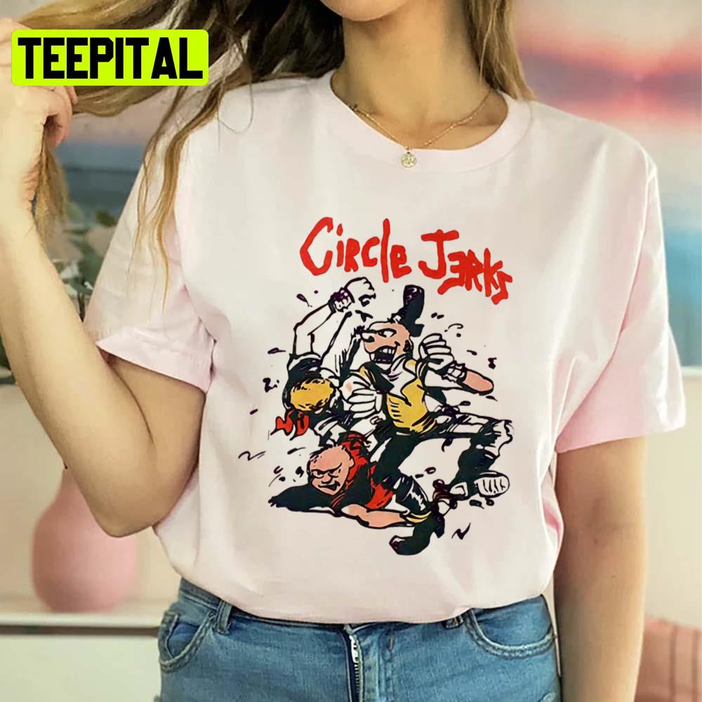 Circle Jerks When The Shit Hits The Fan Unisex Sweatshirt Circle Jerks When The Shit Hits The Fan Unisex Sweatshirt