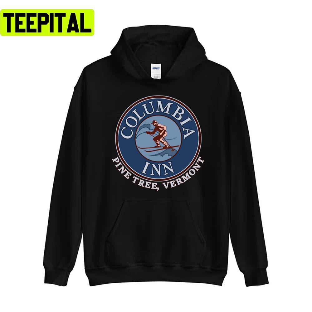 Columbia Inn Pine Tree Vermont Version 2 Holiday Sweatshirt Columbia Inn Pine Tree Vermont Version 2 Holiday Sweatshirt