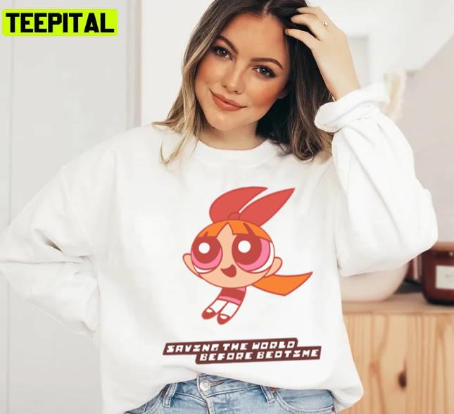 Cute Powerpuff Girls Blossom Unisex Sweatshirt Cute Powerpuff Girls Blossom Unisex Sweatshirt