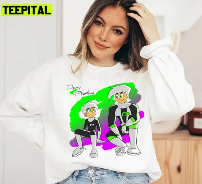 Danny Phantom Young And Older Unisex Sweatshirt Danny Phantom Young And Older Unisex Sweatshirt