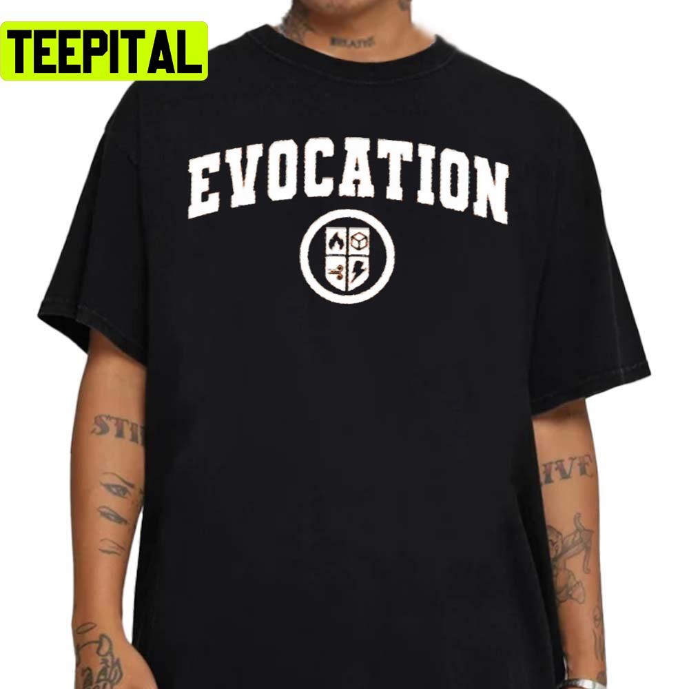 Dnd Magic School Evocation Arcane Unisex Sweatshirt Dnd Magic School Evocation Arcane Unisex Sweatshirt