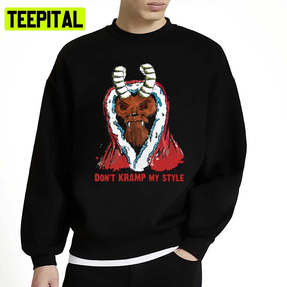 Don't Kramp My Style Christmas Unisex Sweatshirt Don't Kramp My Style Christmas Unisex Sweatshirt