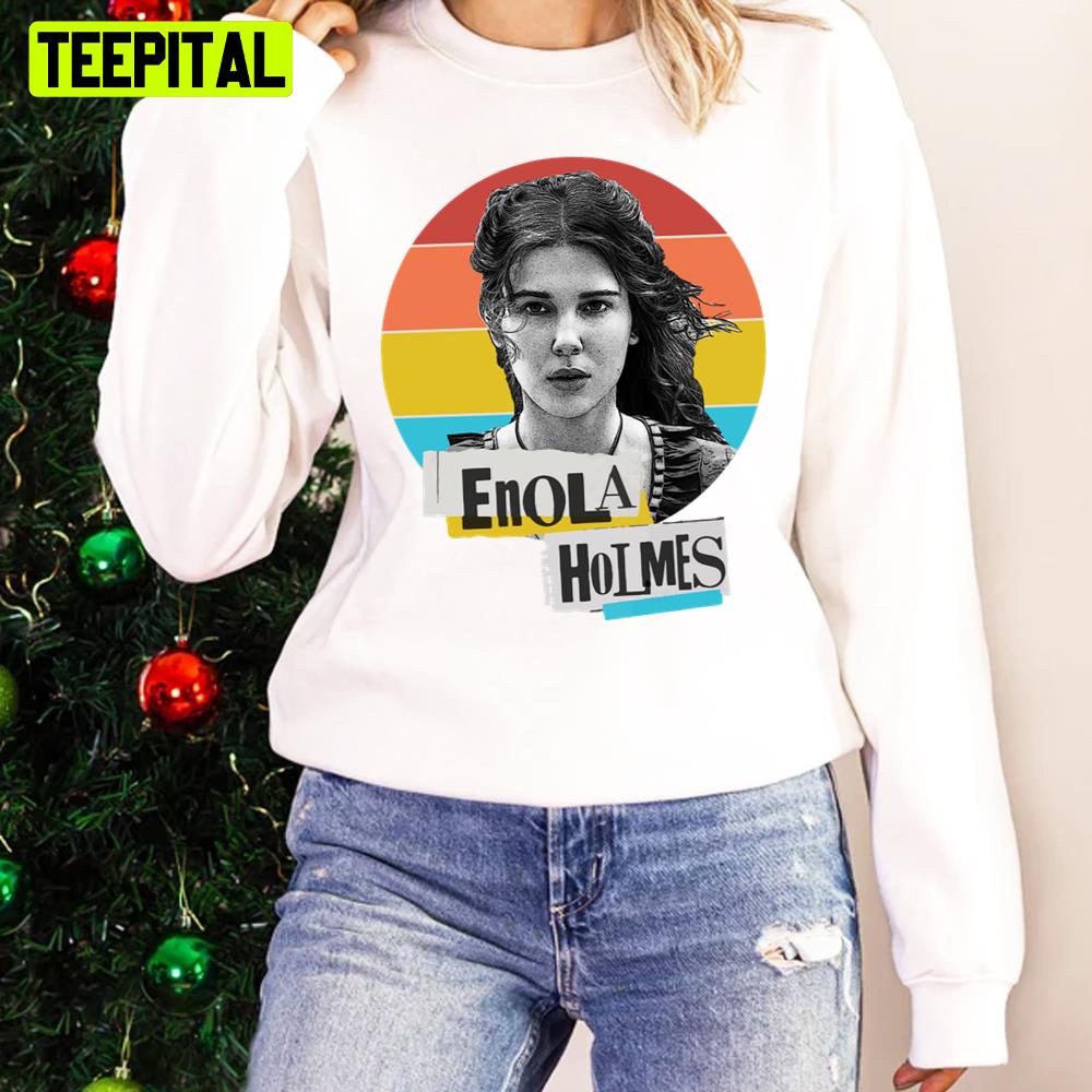 Enola Holmes Detective Movie Unisex Sweatshirt Enola Holmes Detective Movie Unisex Sweatshirt