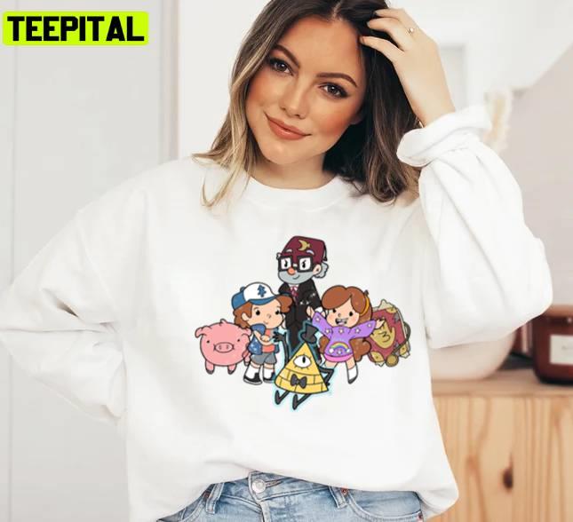 Friends Gravity Falls Unisex Sweatshirt Friends Gravity Falls Unisex Sweatshirt