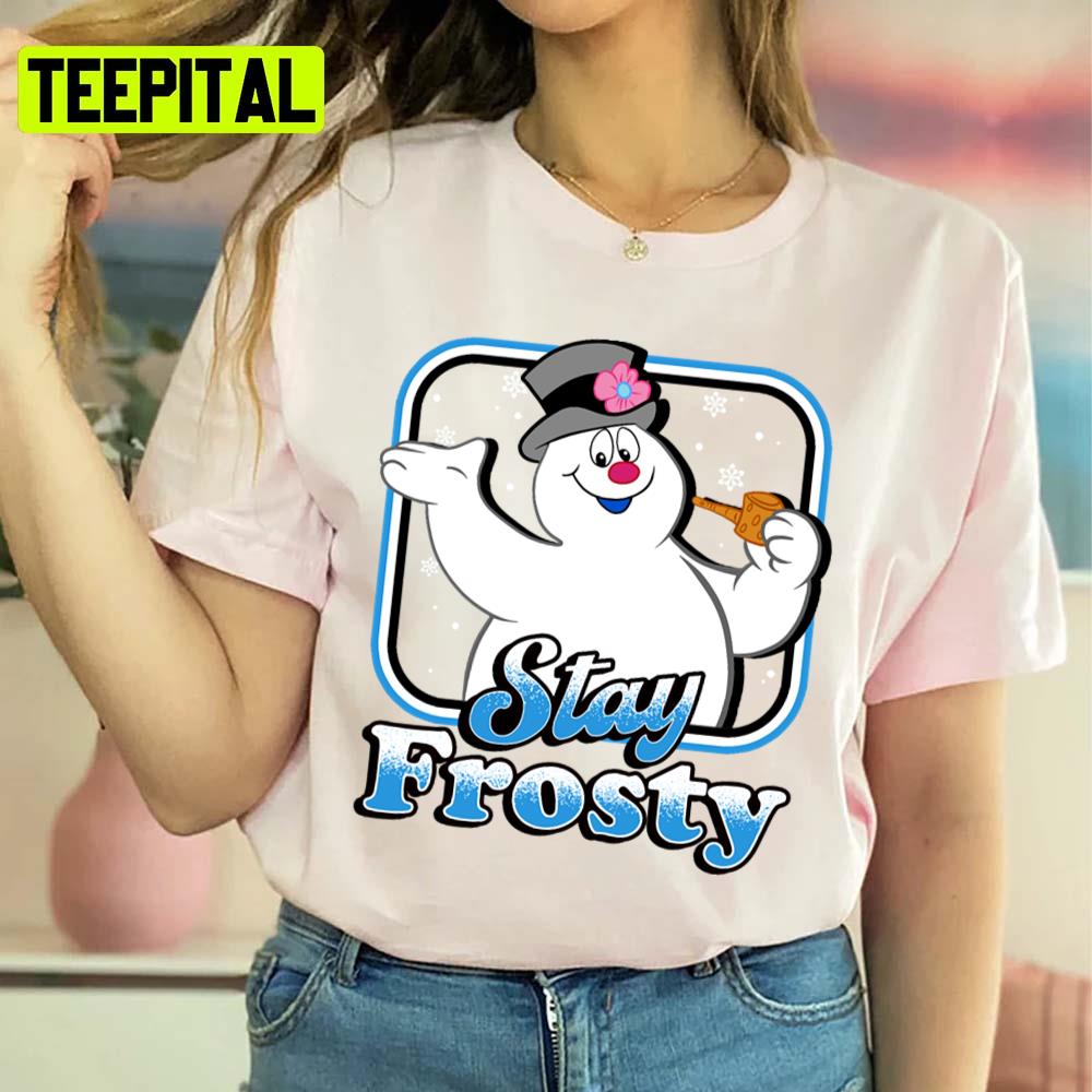 Frosty The Snowman Cartoon Christmas Unisex Sweatshirt Frosty The Snowman Cartoon Christmas Unisex Sweatshirt