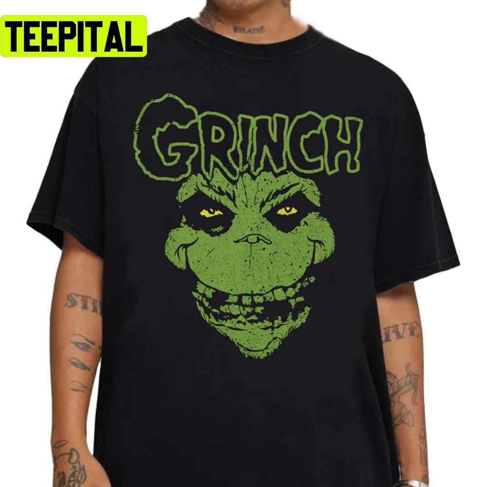 Grinchfits Punk Parody Grinch Unisex Sweatshirt Grinchfits Punk Parody Grinch Unisex Sweatshirt
