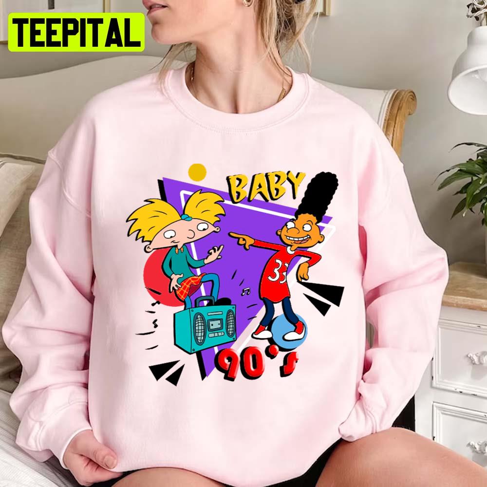 Hey Arnold 90s Baby Unisex Sweatshirt Hey Arnold 90s Baby Unisex Sweatshirt