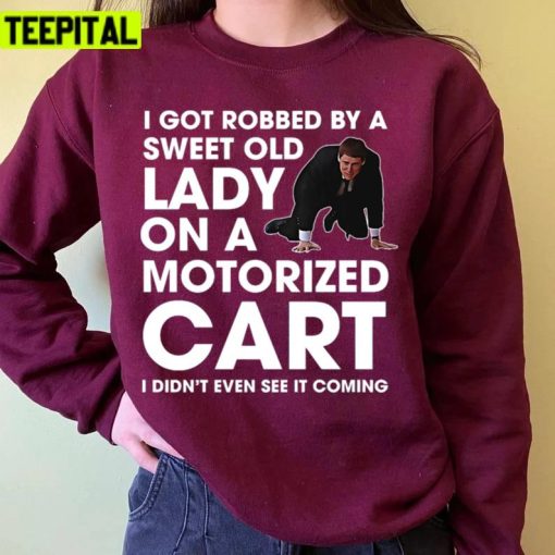 I Got Robbed By A Sweet Xmas Holiday Sweatshirt