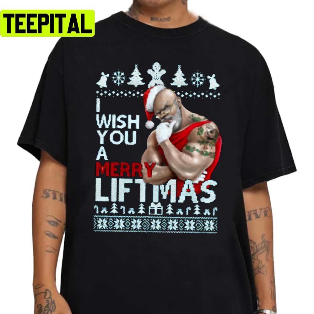 I Wish You A Merry Liftmas Gym Christmas Jumper Clothing Of Legends Unisex Sweatshirt I Wish You A Merry Liftmas Gym Christmas Jumper Clothing Of Legends Unisex Sweatshirt