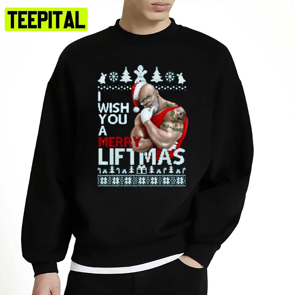 I Wish You A Merry Liftmas Gym Christmas Jumper Clothing Of Legends Unisex Sweatshirt I Wish You A Merry Liftmas Gym Christmas Jumper Clothing Of Legends Unisex Sweatshirt