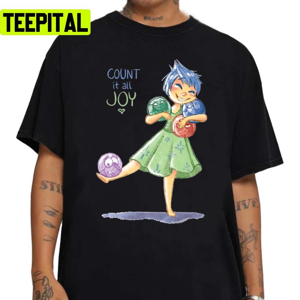 Inside Out Count It All Joy Unisex Sweatshirt Inside Out Count It All Joy Unisex Sweatshirt