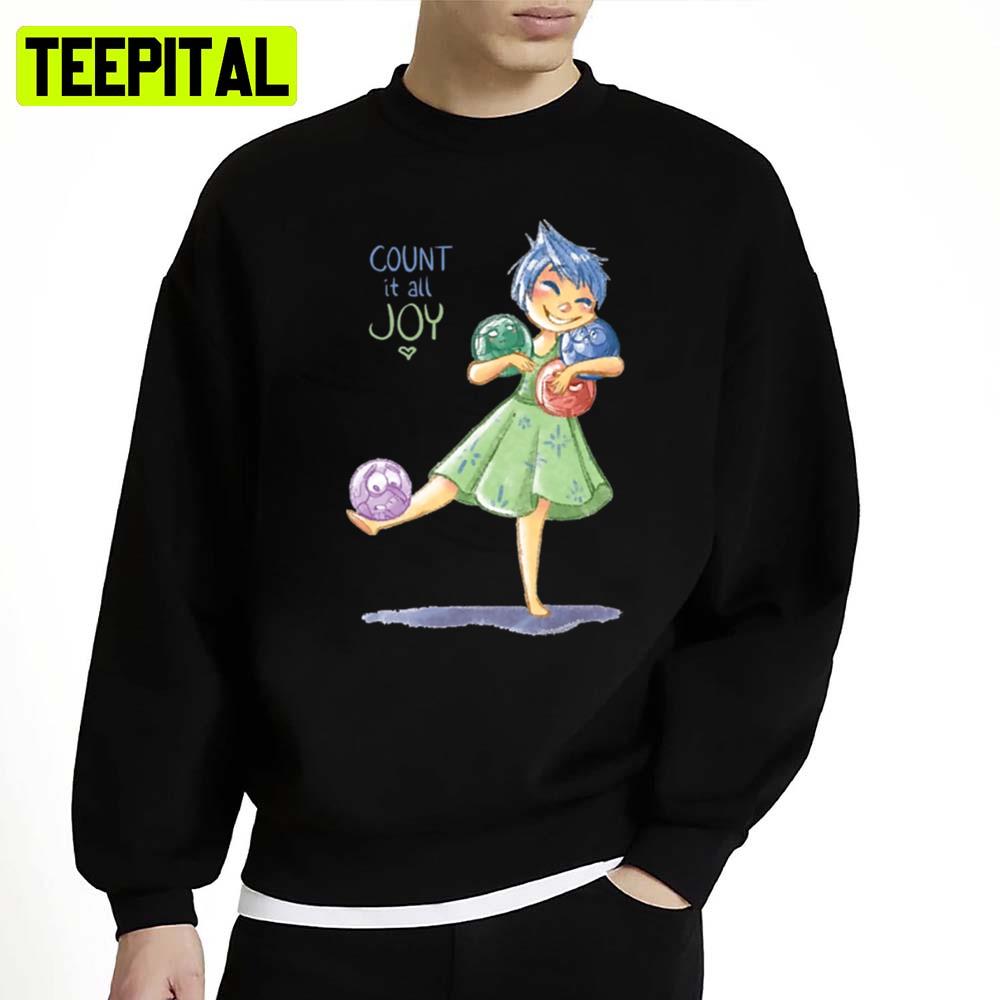 Inside Out Count It All Joy Unisex Sweatshirt Inside Out Count It All Joy Unisex Sweatshirt