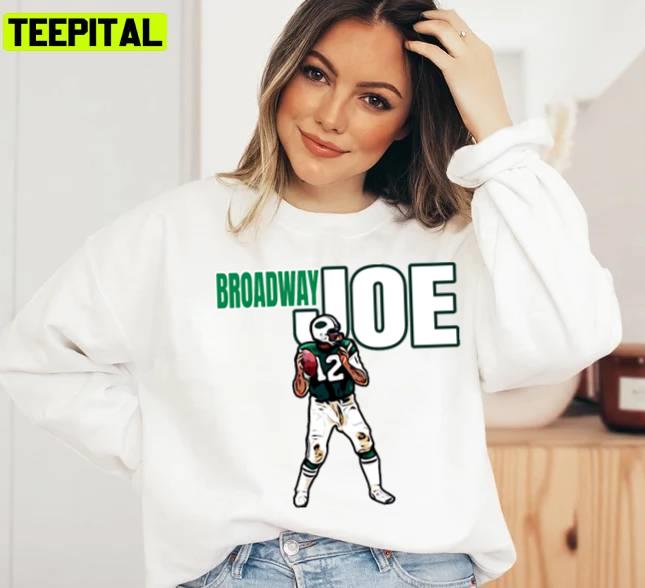 Jets Broadway Joe Namath Jets Sweatshirt Jets Broadway Joe Namath Jets Sweatshirt