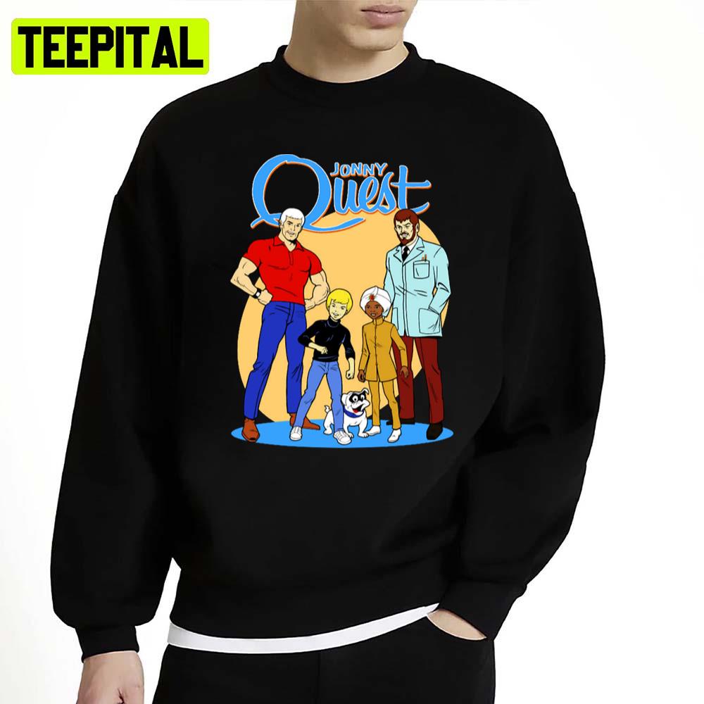 Jonny Quest 90s Cartoon Unisex Sweatshirt Jonny Quest 90s Cartoon Unisex Sweatshirt