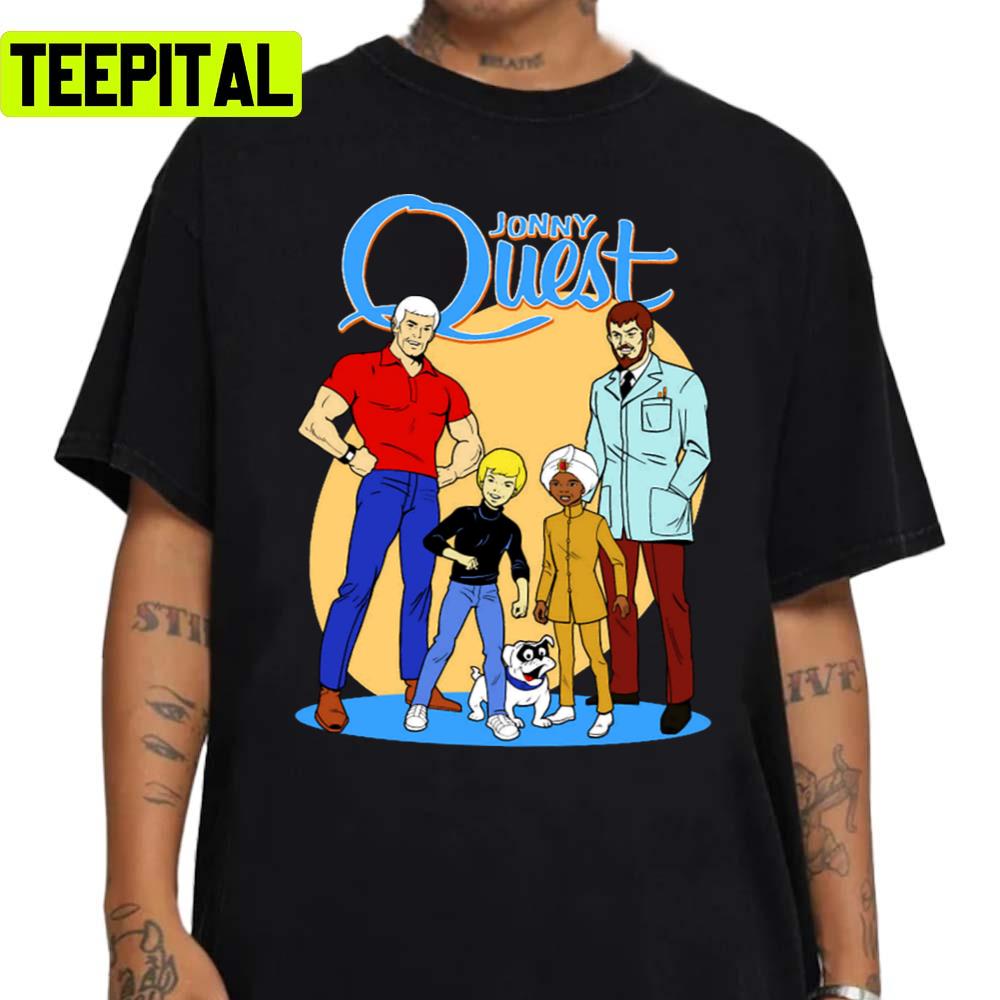 Jonny Quest 90s Cartoon Unisex Sweatshirt Jonny Quest 90s Cartoon Unisex Sweatshirt