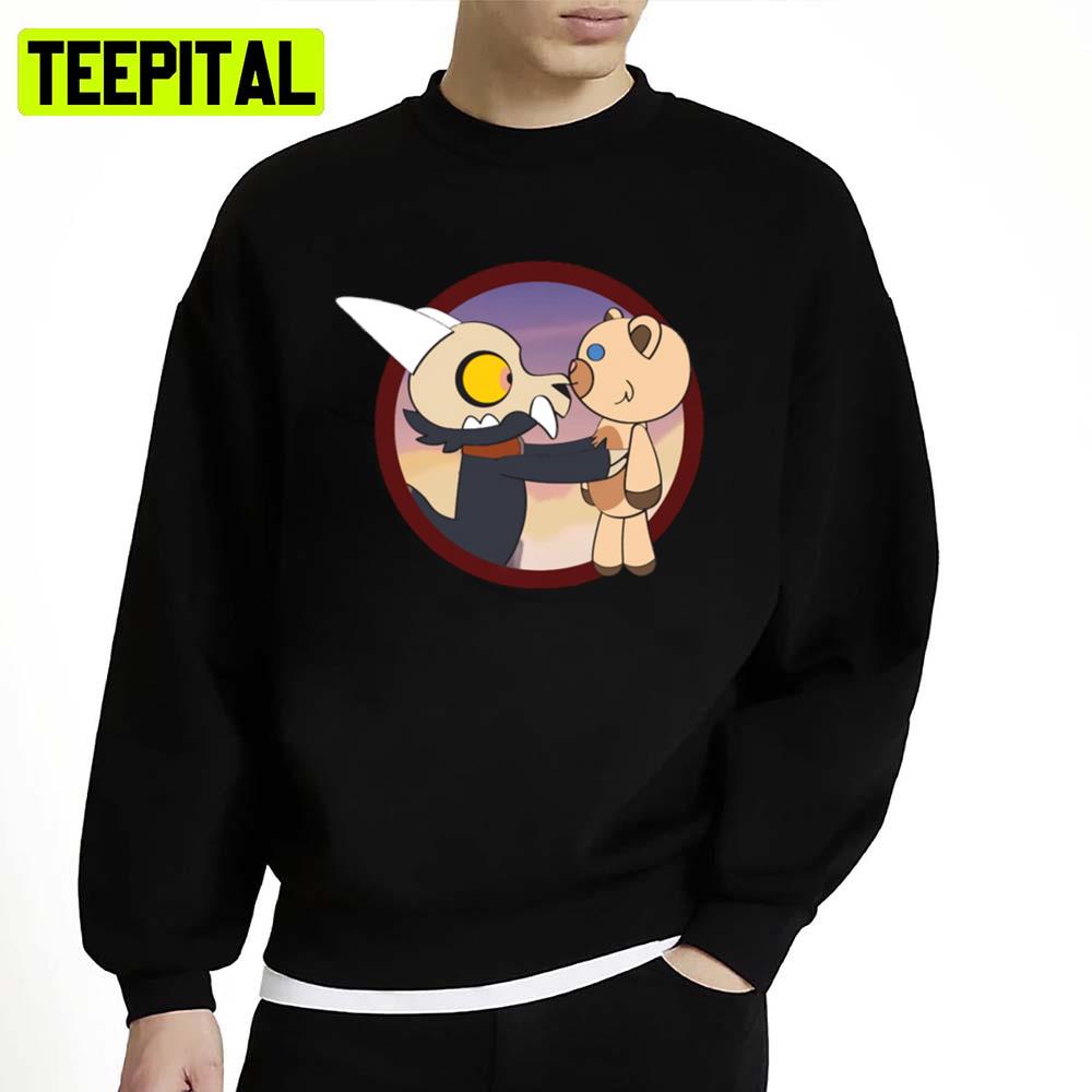 King Owl House And Bear Christmas Unisex Sweatshirt King Owl House And Bear Christmas Unisex Sweatshirt