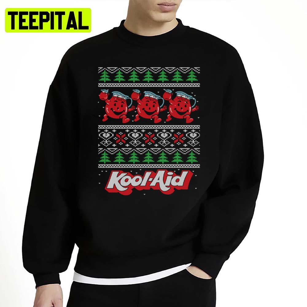 Kool Aid Christmas Patern Unisex Sweatshirt Kool Aid Christmas Patern Unisex Sweatshirt