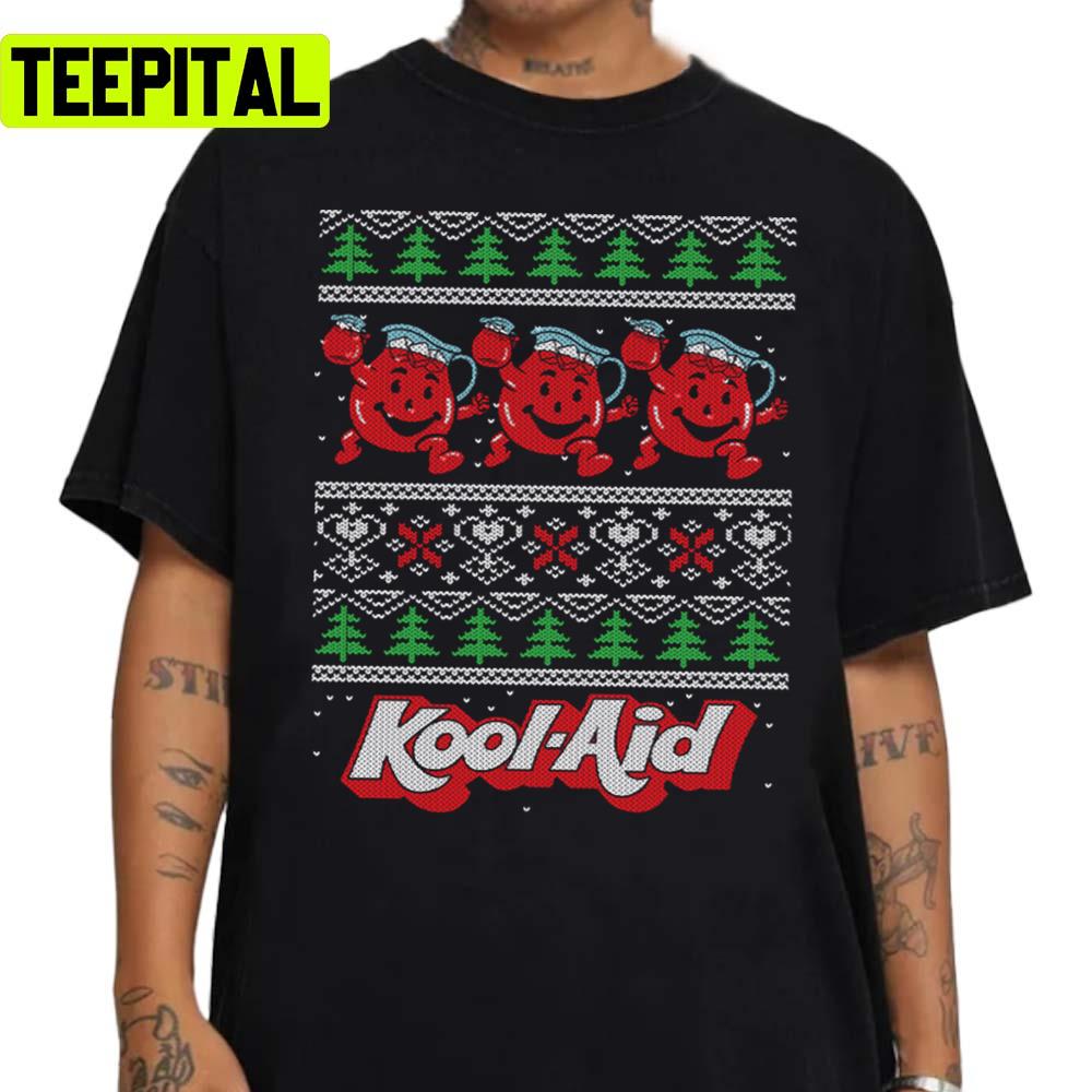 Kool Aid Christmas Patern Unisex Sweatshirt Kool Aid Christmas Patern Unisex Sweatshirt