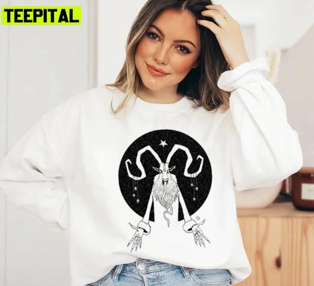 Krampus Xmas Holiday Retro Sweatshirt Krampus Xmas Holiday Retro Sweatshirt