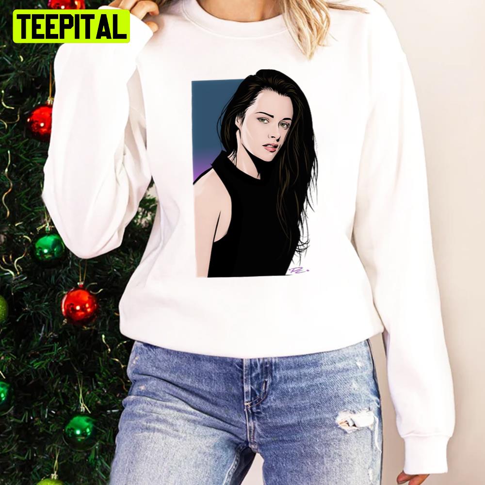 Kristen Stew Graphic An Illustration By Paul Cemmick Holiday Sweatshirt Kristen Stew Graphic An Illustration By Paul Cemmick Holiday Sweatshirt