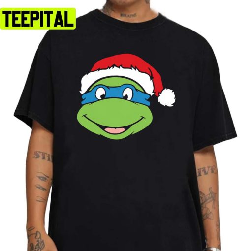 Leonardo Christmas Tmnt Ninja Turtle Unisex Sweatshirt