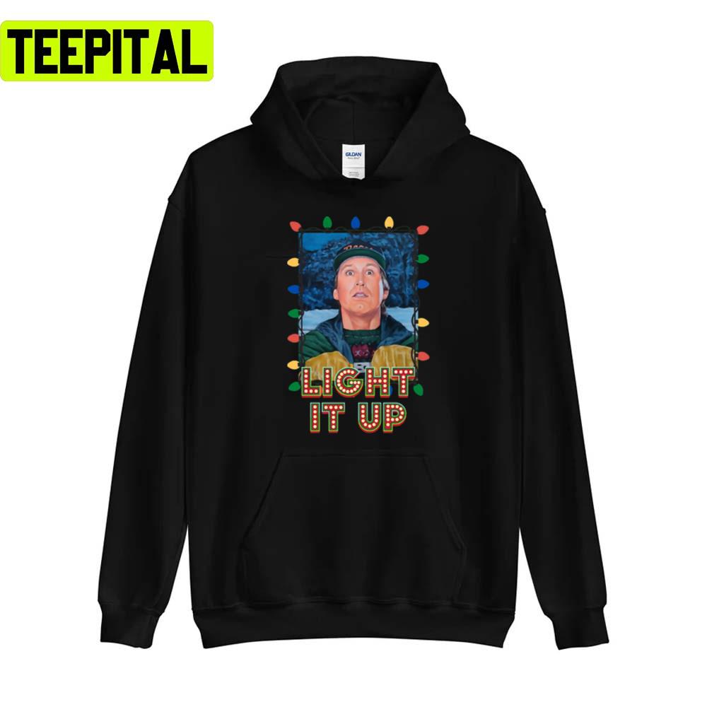 Light It Up Clark Griswold Xmas Vacation Holiday Sweatshirt Light It Up Clark Griswold Xmas Vacation Holiday Sweatshirt