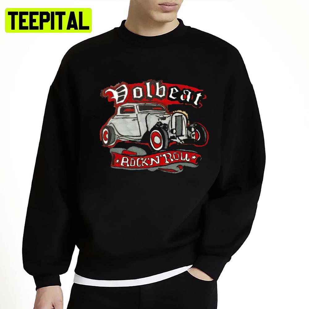 Logo Car Rock N Roll Unisex Sweatshirt Logo Car Rock N Roll Unisex Sweatshirt