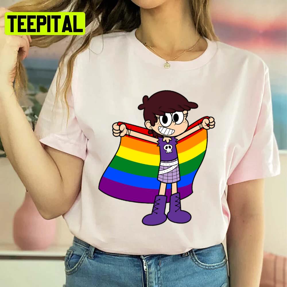 Luna Lgbt Flag The Loud House Unisex Sweatshirt Luna Lgbt Flag The Loud House Unisex Sweatshirt