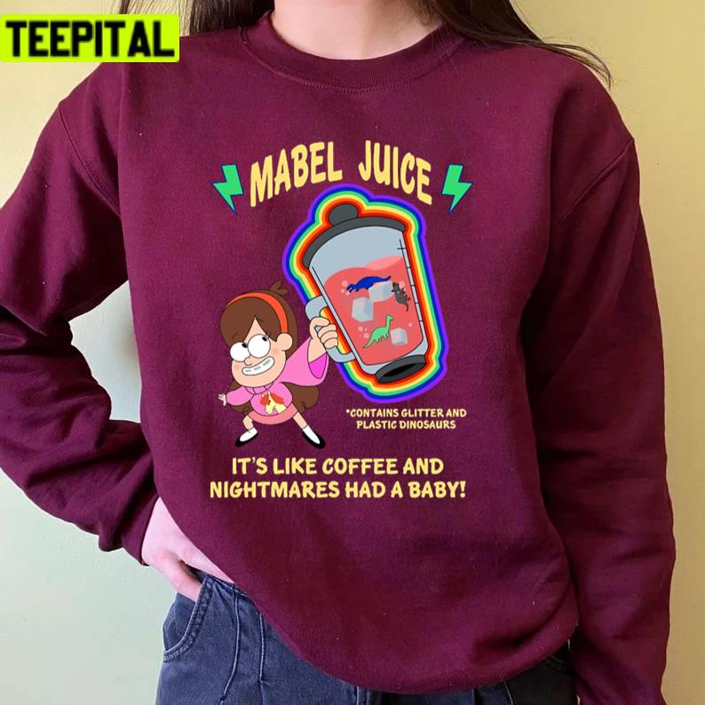 Mabel Juicing Gravity Falls Unisex Sweatshirt Mabel Juicing Gravity Falls Unisex Sweatshirt