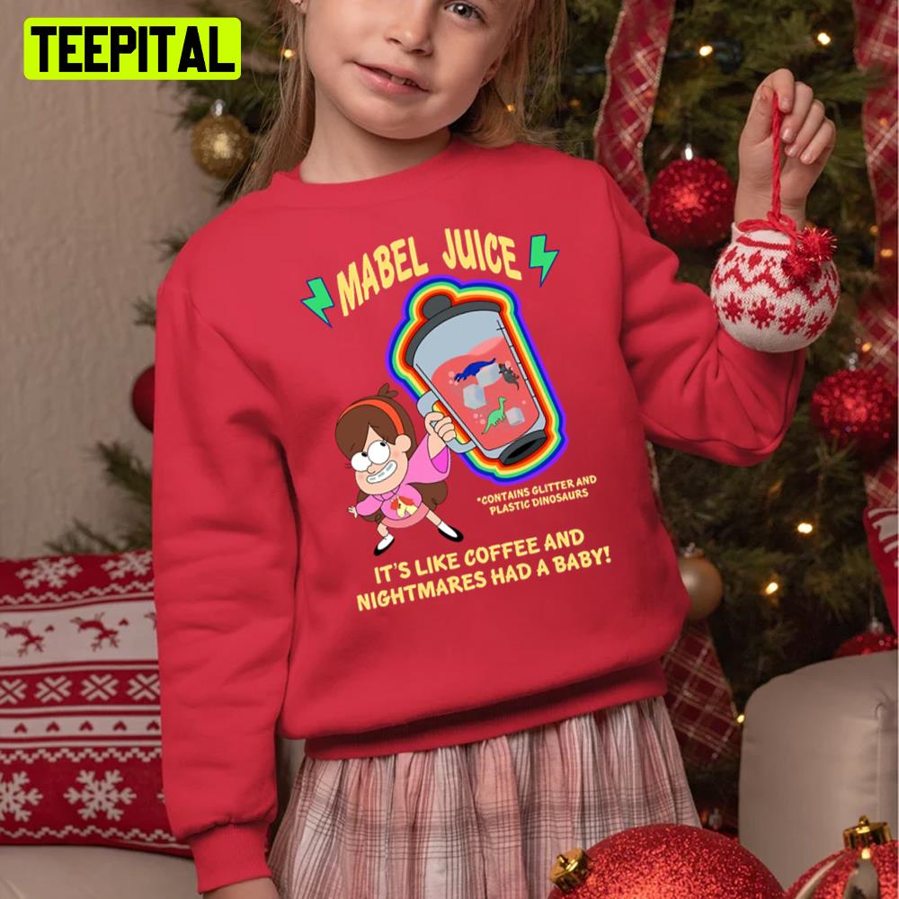 Mabel Juicing Gravity Falls Unisex Sweatshirt Mabel Juicing Gravity Falls Unisex Sweatshirt