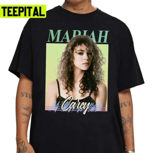 Mariah Carey Retro Art Christmas Unisex Sweatshirt