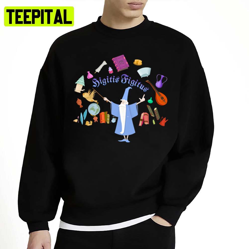 Merlin Spell Sword In The Stone Unisex Sweatshirt Merlin Spell Sword In The Stone Unisex Sweatshirt