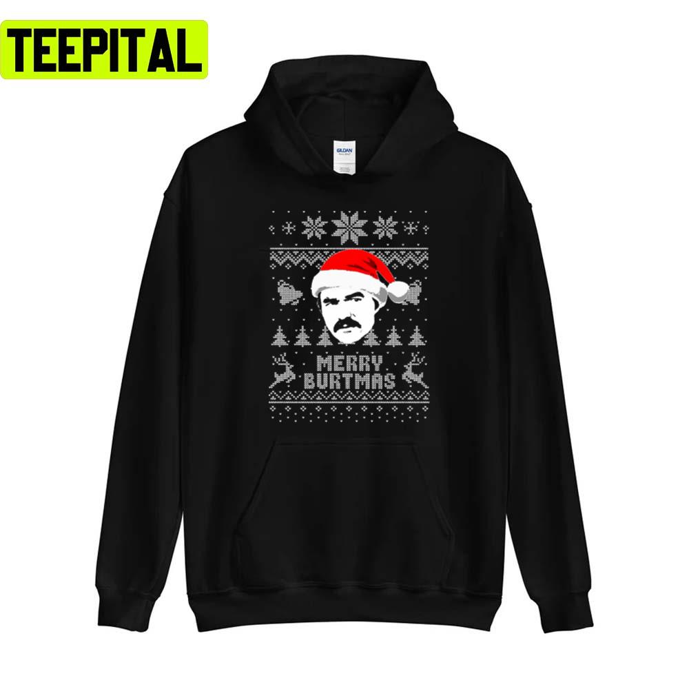 Merry Burtmas Xmas Parody Holiday Sweatshirt Merry Burtmas Xmas Parody Holiday Sweatshirt