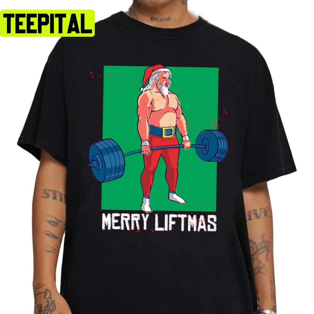 Merry Liftmas Funny Christmas Unisex Sweatshirt Merry Liftmas Funny Christmas Unisex Sweatshirt