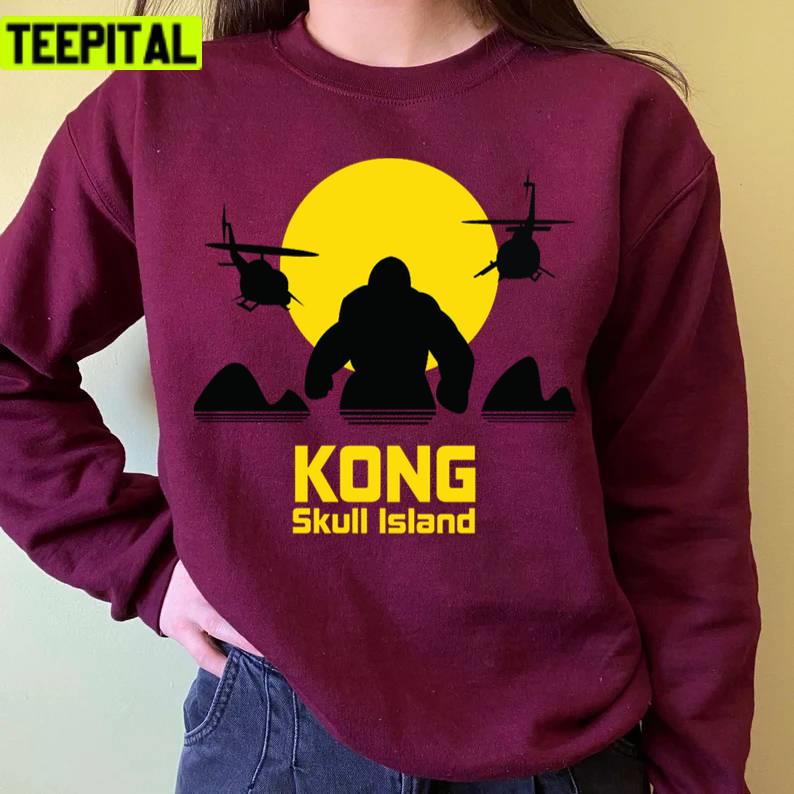Mini Skull Island Battle Unisex Sweatshirt Mini Skull Island Battle Unisex Sweatshirt