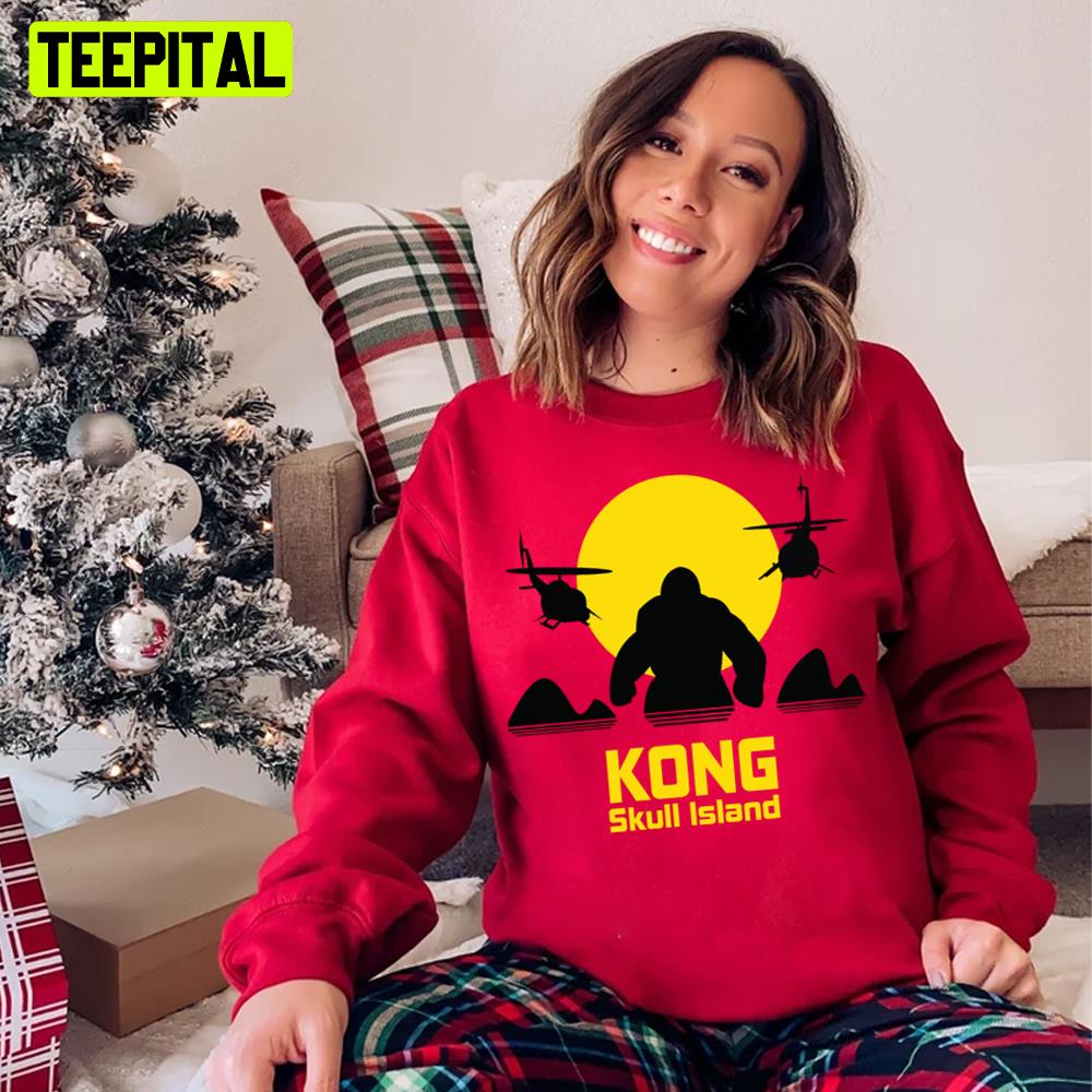 Mini Skull Island Battle Unisex Sweatshirt Mini Skull Island Battle Unisex Sweatshirt