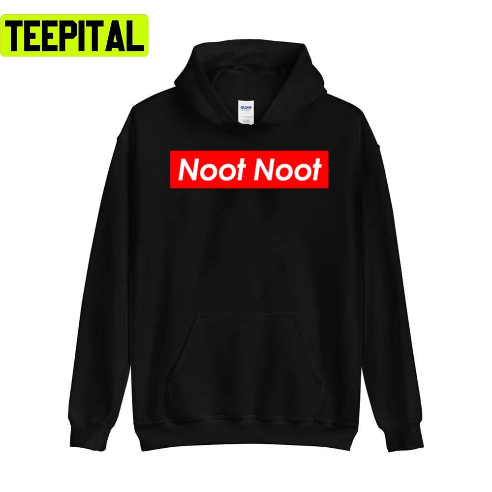 Noot Noot Pingu Red Logo Sweatshirt Noot Noot Pingu Red Logo Sweatshirt