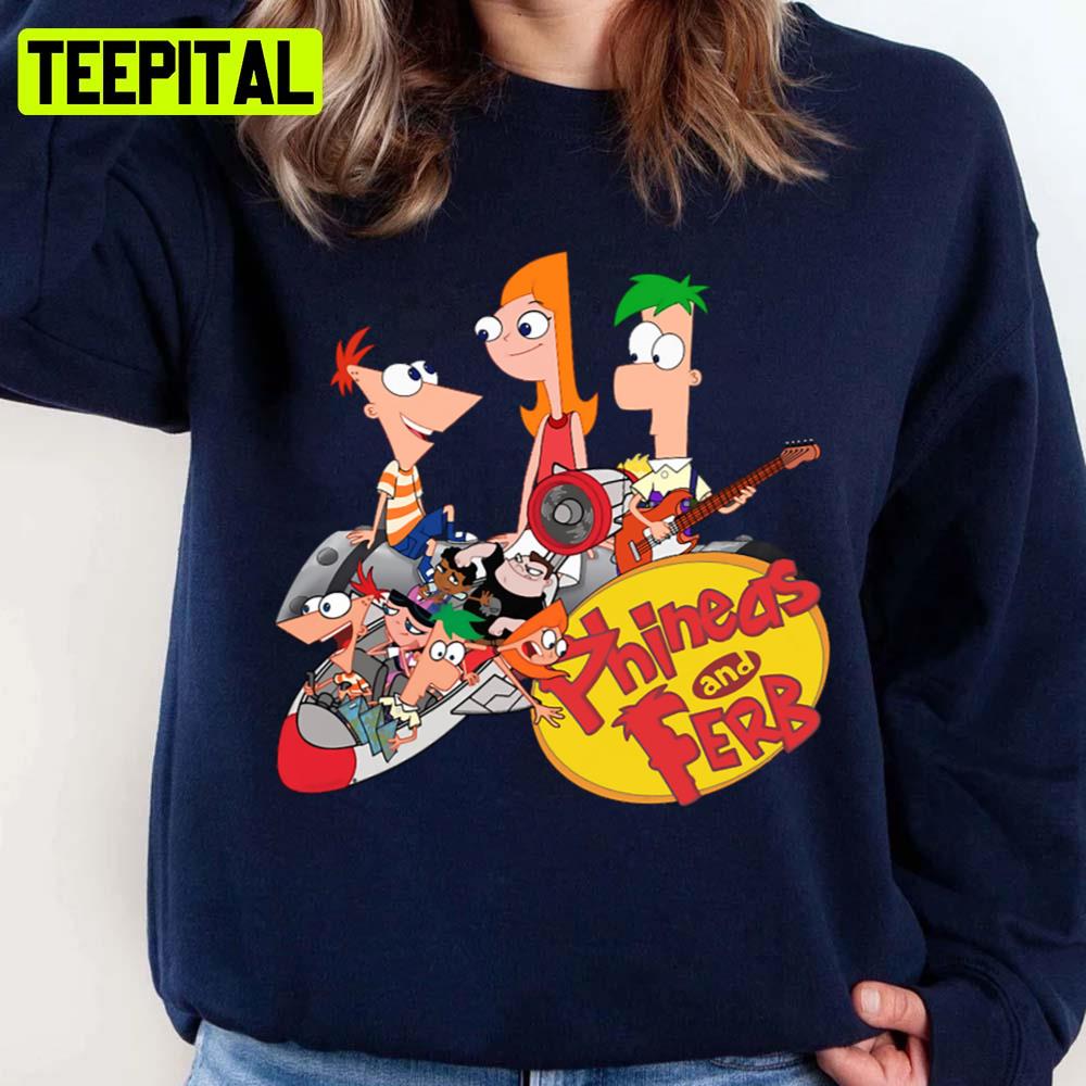 Phineas And Ferb Unisex Sweatshirt Phineas And Ferb Unisex Sweatshirt