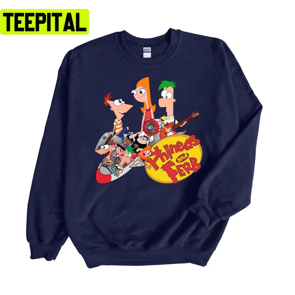 Phineas And Ferb Unisex Sweatshirt Phineas And Ferb Unisex Sweatshirt