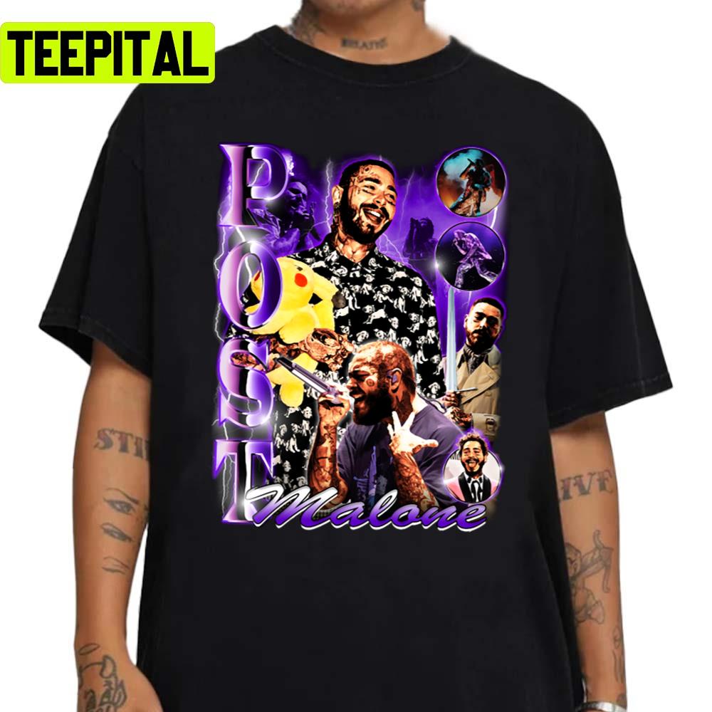 Post Malone Vintage Rap Tee Unisex Sweatshirt Post Malone Vintage Rap Tee Unisex Sweatshirt
