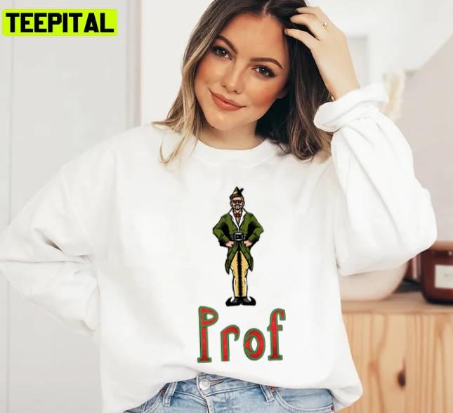 Prof Xmas Holiday Retro Sweatshirt Prof Xmas Holiday Retro Sweatshirt