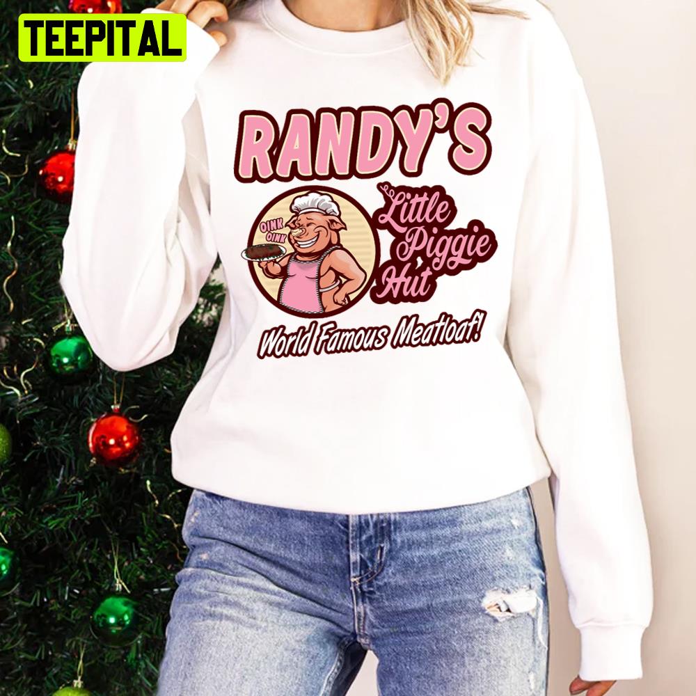 Randy's Little Piggie Hut Holiday Sweatshirt Randy's Little Piggie Hut Holiday Sweatshirt