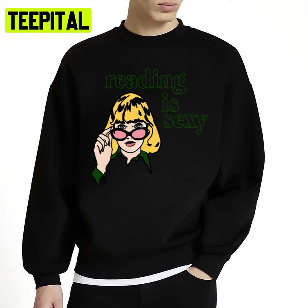 Reading Is Sexy Nerdy Quote Unisex Sweatshirt Reading Is Sexy Nerdy Quote Unisex Sweatshirt