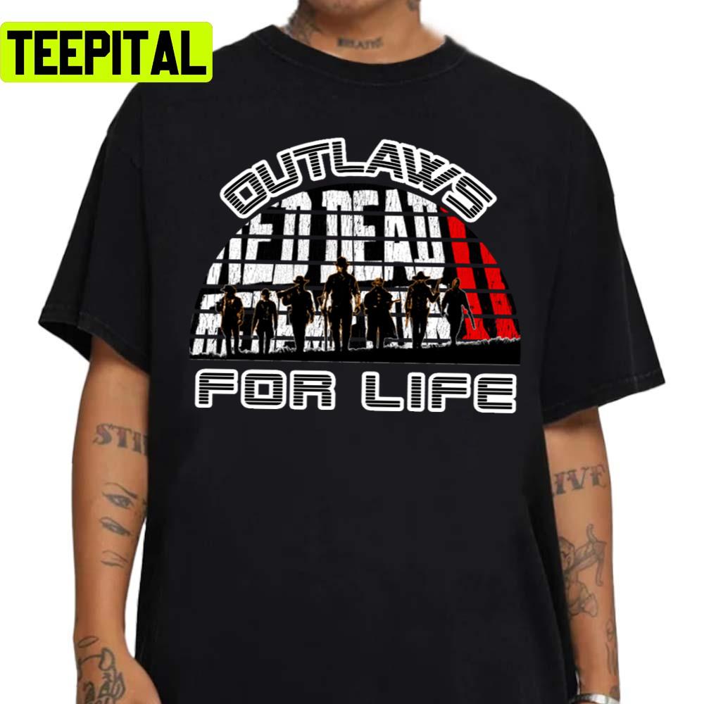 Red Dead Redemption Outlaws 4 Life Unisex Sweatshirt Red Dead Redemption Outlaws 4 Life Unisex Sweatshirt