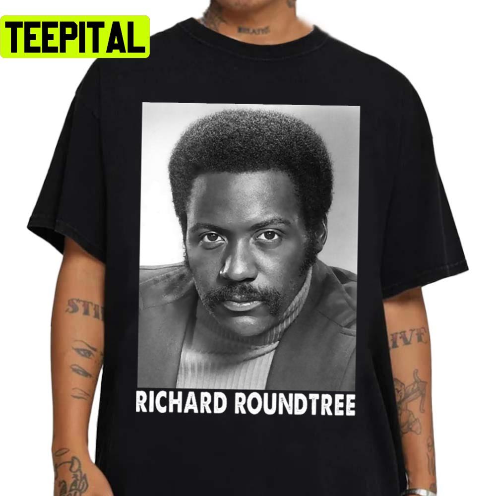 Richard Roundtree Black And White Holiday Sweatshirt Richard Roundtree Black And White Holiday Sweatshirt