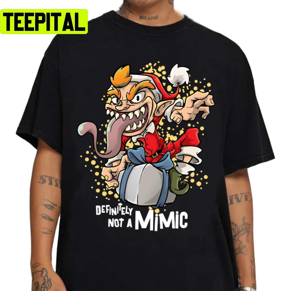 Roleplaying Mimic Rpg Joke Xmas Holiday Sweatshirt Roleplaying Mimic Rpg Joke Xmas Holiday Sweatshirt