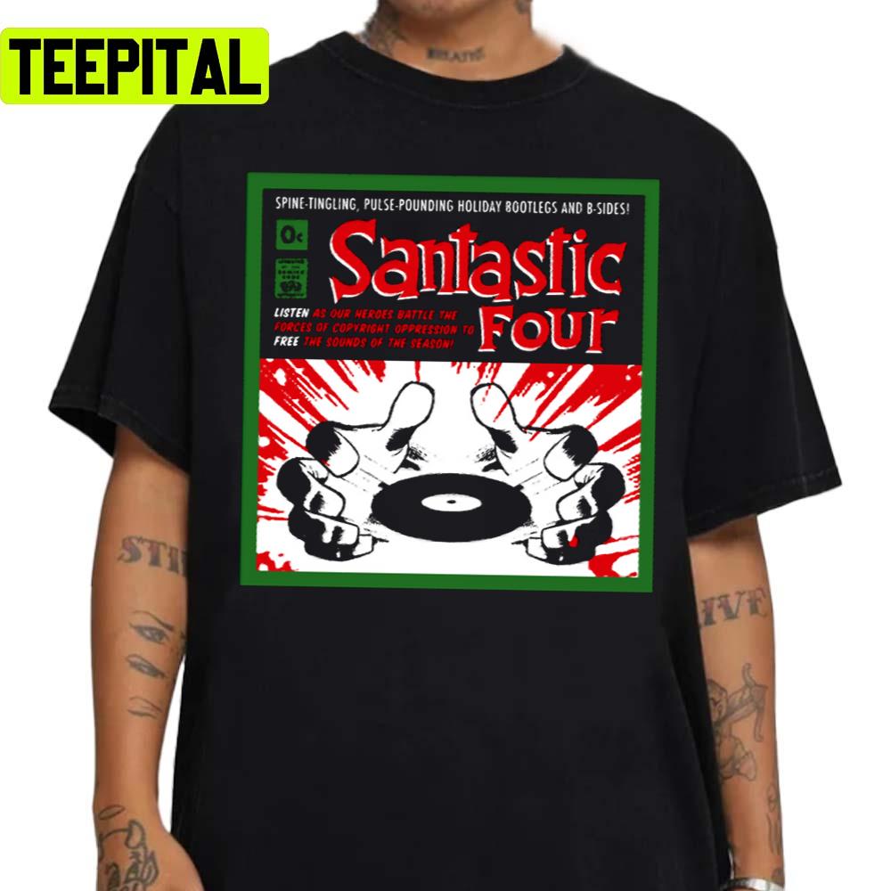 Santastic Four Unisex Sweatshirt Santastic Four Unisex Sweatshirt